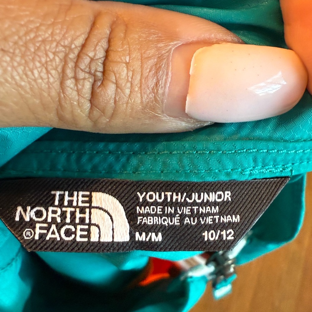 The North Face Youth Teal Jacket - Picture 2 of 2